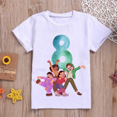 Turning Red Children T Shirt New Number 123456789 Kawaii Pixar Disney-TB00947-Veeddydropshipping